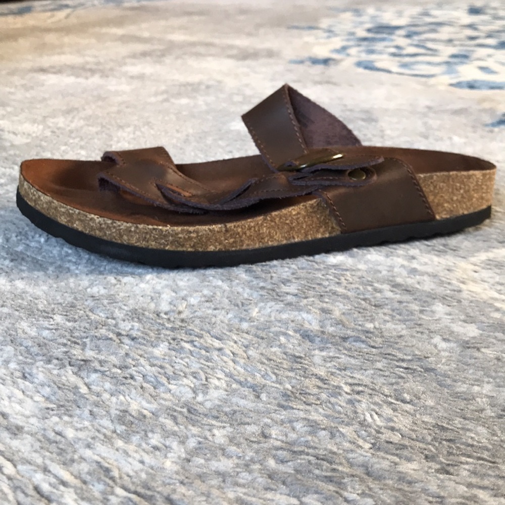 NWOT Leather sandals - Picture 3 of 5